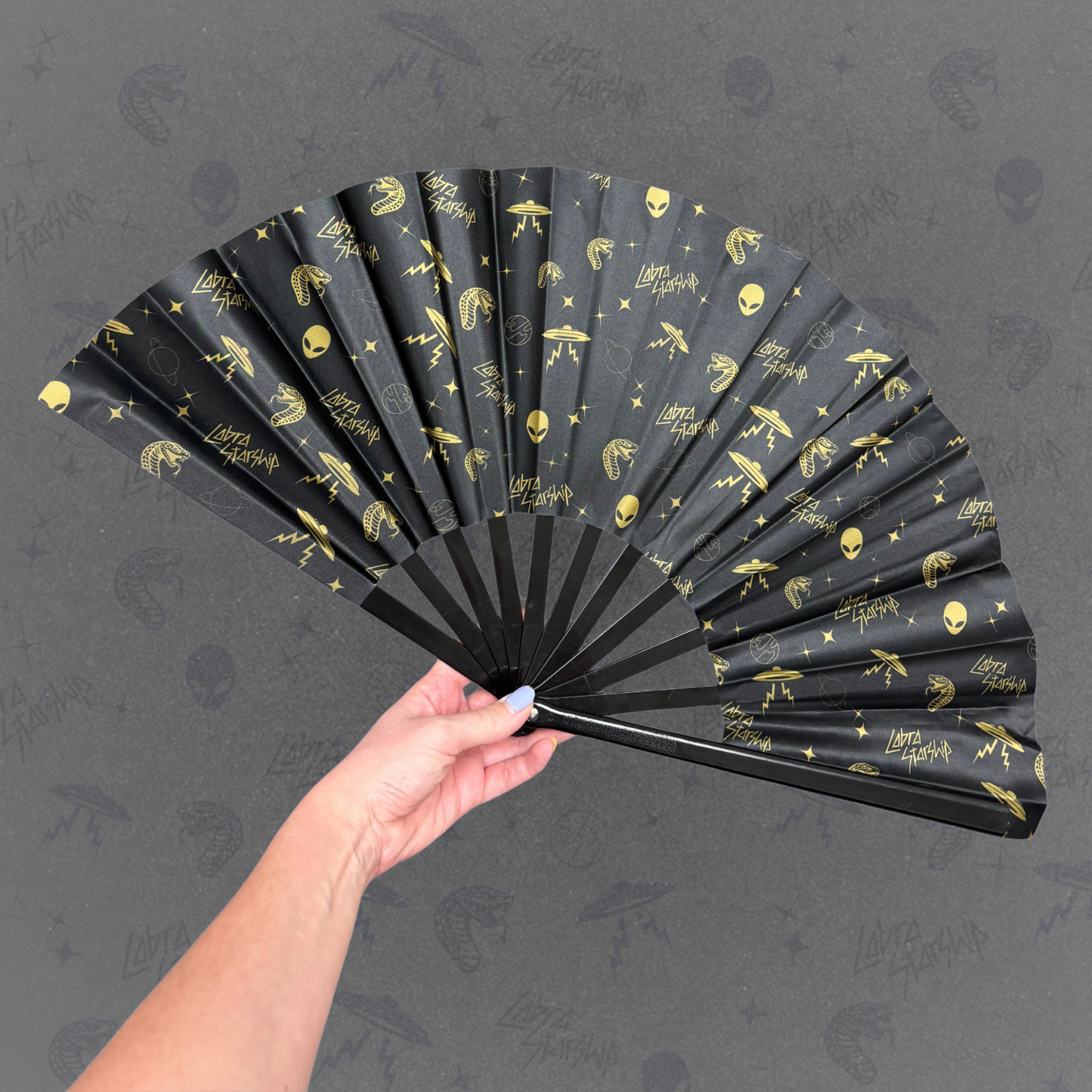 GABE'S BIGGEST (SATIN) FAN