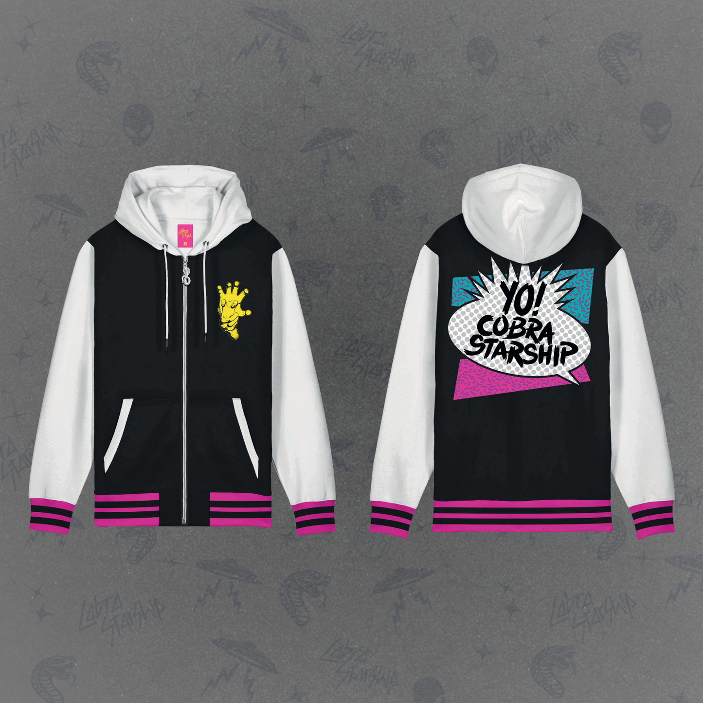 YO! COBRA STARSHIP CUT & SEW CUSTOM ZIP UP